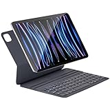 SCIMIN Ultradünne Tastaturhülle für iPad 10. Generation, kabellose Bluetooth-Tastatur, magnetische Tastaturabdeckung