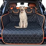 JOEJOY Kofferraumschutz für Hunde mit Seitenschutz, Universale Hundedecke Auto Kofferraum mit Ladekantenschutz, Rutschfest Wasserdicht Kratzfest Kofferraum Autodecke Schutzmatte für Kombi, Van und SUV