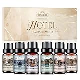 AESHORY Hotel Ätherische Öle Set, Luxus Aroma Diffuser Öl Duftöl für Luftbefeuchter, Kerzenherstellung