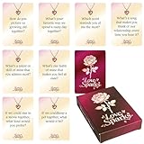 Generisch Beziehung Kartenspiel - 50 Karten für Beziehungen Deck,Gesprächskartenspiel Für Erwachsene Paare,Für Hochzeitsjubiläen Reisen Roadtrips Und Schlafzimmer