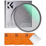K&F Concept Nano-K Serie Black-Mist 1/4 Filter 67mm Black Promist 1/4 Filter aus Optisches Glas mit 18-facher Nano-Beschichtung, Black Diffusion Filter für Videoaufnahmen/Portraitfotografie