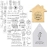 Tixlux 4 Stück Rub On Sticker, Folie Transferaufkleber 19x14cm für Glas, Handarbeiten, Dekoration, DIY-Kunsthandwerk, Geschenke Deko, Party Deko (Lieblingsmensch)