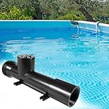 4ch4002-R Ersatzkammer für Schwimmbadreiniger, für Hybrid-Pool-Behandlungssystem, 4ch4002-R Pool-Ionisator, Kartuschen passend für Aufstellpool, Whirlpool/Spa, Einbaupool (1)