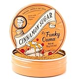 Funky Ouma Cinnamon Sugar 70g – Kokosblütenzucker mit 16% Zimt – 100% natürlich, vegan – Süße Würzmischung für Pancakes, Crêpes, Oatmeal, Smoothies, Desserts & Kaffee – Travel Tin