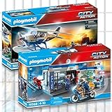 PLAYMOBIL 70568 Polizei: Flucht aus dem Gefängnis 70779 Polizei-Wasserflugzeug: Schmuggler-Verfolgung Tauche EIN in spannende Verbrecherjagden und actionreiche Rettungsmissionen!