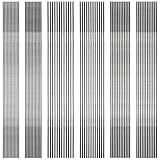 TXErfolg 72 Stück Dekupiersägeblatt 130mm 1#2#3#4#5#6# Spirallaubsägeblätter Laubsägeblätter Dekupiersäge Modellbausäge passend für Dekupiersägen für Holz kunststoff Metall