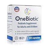 MLO Space OneBiotic Probiotika Nahrungsergänzungsmittel für Erwachsene und Kinder 30 Kapseln, 9 hochaktive, biokompatible probiotische Stämmen, Supplements & Vitamine, Hochdosiert & Vegetarisch