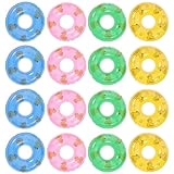 JOINPAYA 20St kleine Schwimmringe Bad Badespielzeug Schwimmbad Badewanne Pool Toys for schwimmring Kind Kid Toys Mini- -Requisiten Mini-Schwimmring pp