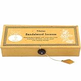 Tibetisches Sandelholz Räucherstäbchen 30 Stäbchen je 16 cm mit Räucherstäbchenhalter handgefertigt in Nepal