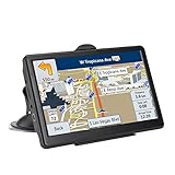Auto GPS Navigation GPS Navigation für LKW & Wohnmobil & Auto, Fahrer Alerts, Abbiegehinweise, 2025 Karte und kostenlose Update Karte