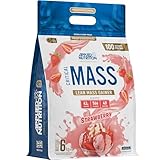 Applied Nutrition Mass Gainer Critical Mass Professional – Protein Pulver für die Gewichtszunahme, Hochkalorischer Weight Gainer, Reine Muskelmasse (6kg (Pack of 1), Strawberry)