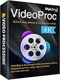 Digiarty VideoProc AI Converter 4K Windows lebenslange Lizenz für 5 PC (Product Key Zertifikat per Mail + Post)