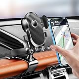 Saumoker Handyhalterung Auto [360° Drehbar & Ohne Kleben] Universal für 4-7 Zoll Smartphones, Stabile Halterung für Armaturenbrett/Spiegel PKW KFZ