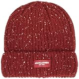 JACK & JONES Mütze Herren, Cabernet, Einheitsgröße