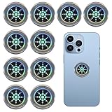 10 Stück Strahlenschutz Handy Aufkleber, Aufkleber Strahlung Abschirmung Sticker, Handy Strahlenschutz Aufkleber, EMF Strahlenschutz Handy Aufkleber, Für Computer,Radio,Laptop,Tablet-Pc,Fernseher