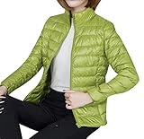 XTX Damen-Daunenjacke, warm, verstaubar, ultraleicht, Größe 2 XL, 2, US XL-(China 2XL)