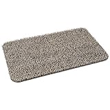 Grassworx Saubere Maschine Fußmatte Plus Schaber 17–1/5,1 cm X 29–1/5,1 cm Taupe