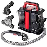 LEHMANN EasyWash Teppichreiniger & Polsterreiniger 2-in-1 Spot Clean Waschsauger, Nass-/Trockensauger 450W, Zwei-Tank-System, Fleckenentferner für Sofa, Teppich & Auto, inkl. Aufsätze