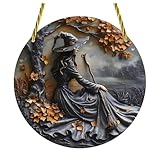 Halloween Dekorationen Akademie Acryl Hängende Verzierung Für Home 2D Hängenden Anhänger (E, 20cm)