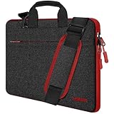 HSEOK 15 15.6 16 Zoll Laptop Tasche,Griff, Aktentasche, wasserabweisende Schutzhülle,kompatibel mit MacBook Air M2 15'/Pro M1 M2 M3 16 Zoll, XPS 15 und den meisten 14-16 Zoll Notebooks, B02K02