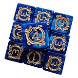 Würfelset,Würfel Für Rollenspiele - 10 Stück Kreatives Drachenmuster Design Rollenspiel Deko Schreibtisch Auto Kinder Erwachsene