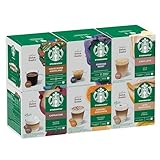 STARBUCKS Probierset, Mixed Cup Variety Pack By Nescafé Dolce Gusto Kaffeekapseln 6 X 12 (72 Kapseln) - Exklusiv Bei Amazon
