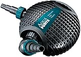 AquaForte O-18.000 Teichpumpe, 220 Watt, max. Fördermenge 17.5 m3/Stunde, Maximale Förderhöhe 6 Meter, Kabellänge 10 Meter, A-synchronmotor, pumpt Schmutzpartikel bis zu 6 mm