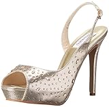 Dyeables Skylar Plateau-Pumpe für Damen, Champagner, 37.5 EU