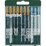 Metabo Stichsägeblattsortiment - SP 10-teilig, für Holz+Metall+Kunststoffe (623599000) Materialeignung: Holz / Metall / Kunststoffe
