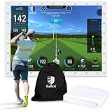 CAITON Verbessern Sie Ihren Golfschwung mit Swing Trainers Impact Screen Golfsimulator für realistisches Training. Golf Screen Impact Simulator für präzise Schläge