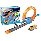 Giocattolo Per Auto Flessibili, Assemblaggio Di Pista Da Gara, Giocattolo Per Auto A Back-back, Giochi Su Strada Flessibile, Creatività Del Rilascio, Facile Accesso All'installazione 10.24x9.06x2.76 P