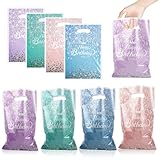 40 Stück Plastiktüten für Geburtstagsfeiern,Geburtstag Geschenktüten für Kinder,Cookie Partytüten,Plastik Klein Geschenk Candy Tüten,Geburtstagstüten für Tüten Kindergeburtstag Mitgebsel, Weihnachten