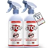 KRAFTKÖNIG PREMIUM Ameisenspray - Sofort + Effektiv Formel - 2x 500ML Ameisen Spray - Alternative zu Ameisengift und Ameisenköderdose - Besser als Jede Ameisenfalle