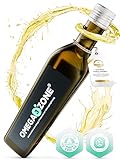 omega3zone Premium Omega-3 Fischöl flüssig – Hochdosiert: 5400 mg pro Portion in Triglyceride-Form – Laborgeprüft, aufwendig gereinigt, deutsche Herstellung – 500 ml mit Zitronengeschmack