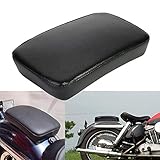 BRAUTO Motorrad Sozius Sitzpad mit 6 Saugnapf Kissen Sofa Beifahrer Sitz für Harley Motorrad Dyna Sportster