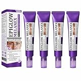 Ceoerty Epiglow Melanex Advanced Anti-Hyperpigmentierungscreme, Creme gegen dunkle Flecken, Creme zur Behandlung von Hyperpigmentierung, Fleckenentferner für Gesicht und Körper (4PCS)