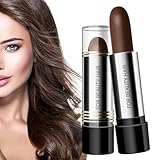 Haarfärbestift,Instant-Stift-Ausbesserungs-Haarfärbemittel - Haarfärbestift, Haarfärbestift, Temporärer Sofortige Grauwurzelabdeckung, Tragbarer Wasserdichter Grau-Concealer-Abdeckpinsel 17g