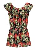 NAME IT Mädchen Nkfvinaya Ss Playsuit Fffff Noos Jumpsuit