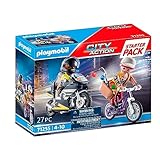 PLAYMOBIL City Action 71255 Starter Pack SEK und Juwelendieb, ab 4 Jahren