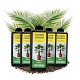5x 1L Natürlicher Hanfpalmendünger 5L Hanfpalme Dünger Palmendünger 5 Liter Flüssigdünger für drinen und draußen Außen Pflanzendünger Pflanzenstärkungsmittel Blatt- & Wurzeldünger organisch 5000ml