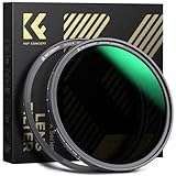 K&F CONCEPT ND Filter 77mm Magnetischer Variabler Graufilter ND8-128 (3-7 Stop) Neutral Graufilter mit Magnetischer Objektivadapter, Nano-Xcel