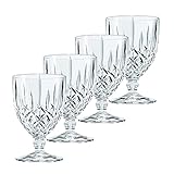 Spiegelau & Nachtmann, 4-teiliges Kelchgläser-Set, Kristallglas, 350 ml, Noblesse, 101966, Klar