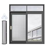 Reflektierende Sonnenschutzfolie für Fenster, totale Verdunkelung, Isolierrolle für Wärmeregulierung und Privatsphäre, Aluminiumfolie für Dach und Badezimmer, H: 100/110/130 cm