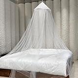 Zouway Moskitonetz Bett 12×2.5x0.6m für Doppelbett Einzelbett, Moskitonetz Reise als Moskitoschutz, Fliegennetz Moskitonetze Einfache Installation für Hause Indoor, Camping, Backpacking, Wandern