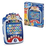 Vtech PAW Patrol - Leuchtendes Lerntablet – Interaktives Tablet mit Tastatur, Geräuschen und Licht – Inkl. Spielen und Lernfunktionen zu Buchstaben, Zahlen und Gedächtnis – Für Kinder von 3-7 Jahren