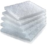 Juwel Aquarium 88099 BioPad Filterwatte, L (Standard), Weiß, 5 Stück (1er Pack)