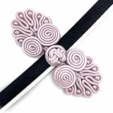 Handgefertigte chinesische Nähknöpfe mit Verschlüssen, Knotenverschluss, Cheongsam-Tang-Anzug, Bastelknöpfe, Bekleidungszubehör, 10 Paar-9-2,5x6cm