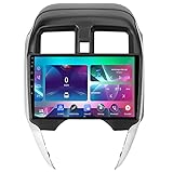 9 Zoll Android 15 Auto Stereo Für Nissan Sunny RHD 2014-2016 Plug and Play Multi-Touchscreen GPS Navigation Unterstützt WiFi/USB/Spiegel Link/Rückfahrkamera/Lenkradsteuerung Player