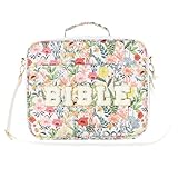 Generisch Bibeltaschen Für Frauen - Brieforganizer Aus Chenille Mit Schultergurt | Modische Bibelstudien Tasche,Geeignet Für Frauen Teenager Schule Büro Kirche Outdoor Geburtstag Valentinstag