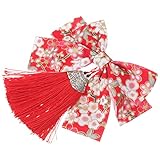 PACKOVE Kimonoschleifen Haarklammer mit Quaste Japanische Haarspange für Haarschmuck Accessoire für Besondere Anlässe und Alltägliche Looks Yukata und Festliche Outfits